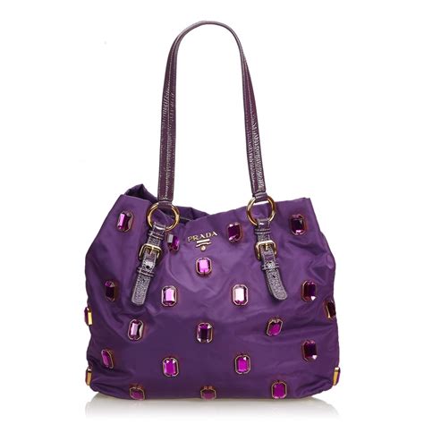 borsa prada viola|farfetch bolsa de prada.